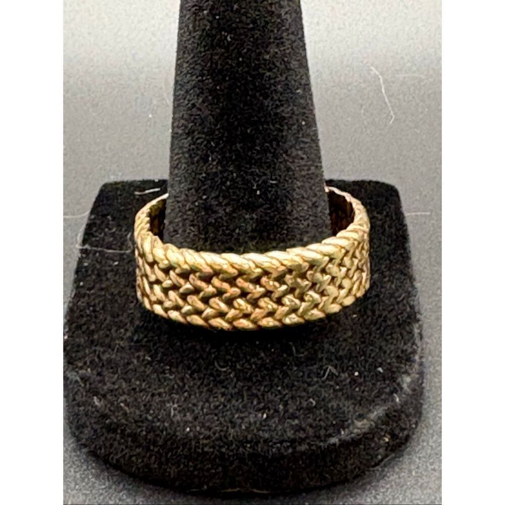 Men’s Brass Ring, NEW, size 13.5, Handmade